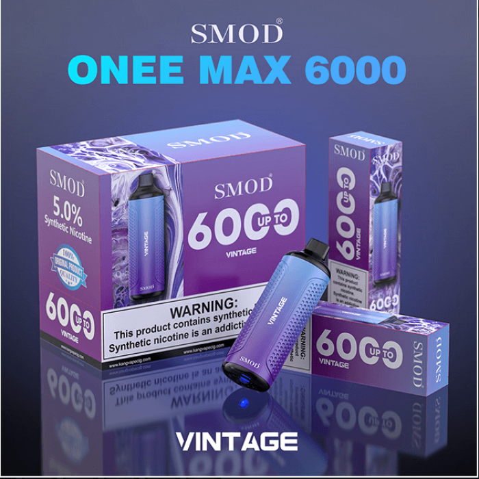 Kangvape SMOD Onee Max Disposable 6000 Puffs (Box of 10)