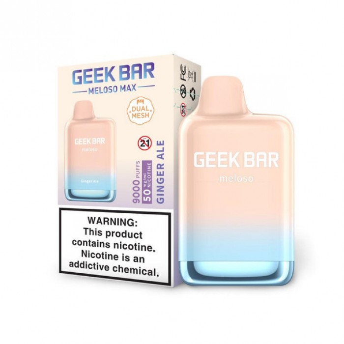 Geek Bar Meloso Max 9000 Puffs 14mL Disposable (Box of 5)