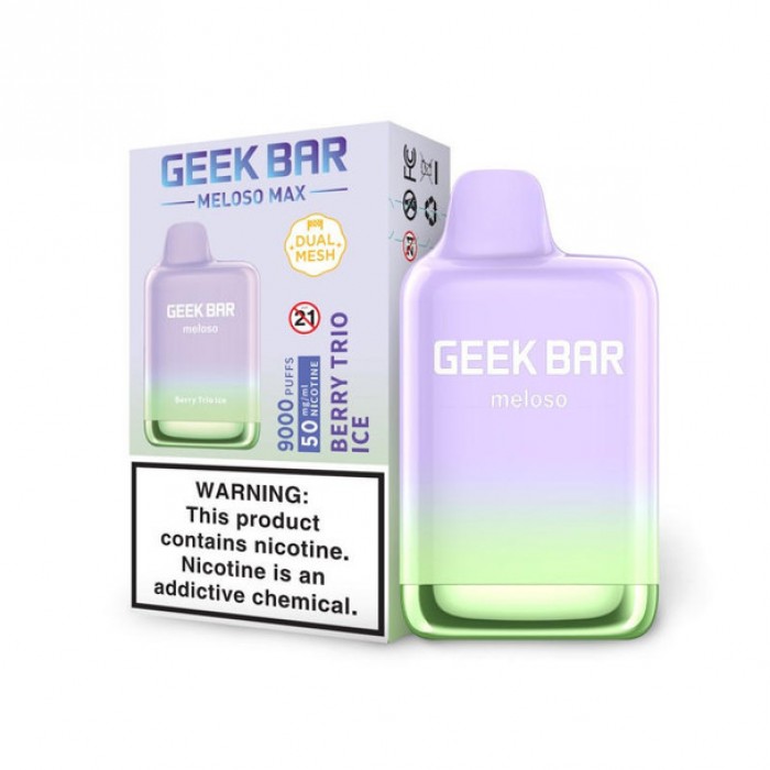 Geek Bar Meloso Max 9000 Puffs 14mL Disposable (Box of 5)