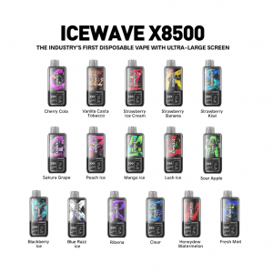 ICEWAVE x8500 Disposables 18mL 8500 Puffs (Box of 5) by Voopoo