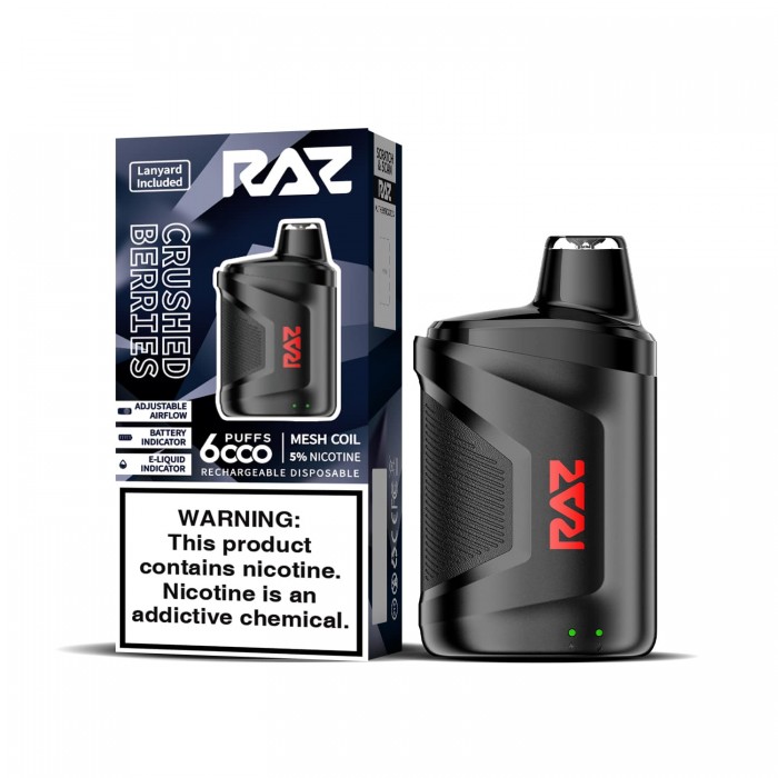 RAZ CA6000 10mL 6000 puff Disposable (Box of 10)