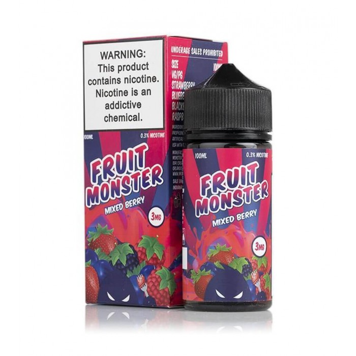 Fruit Monster Tobacco Free Nicotine E-Liquid by Monster Vape Labs