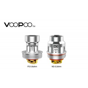 Uforce Tank Replacement Coils by Voopoo (5-Pcs Per Pack)