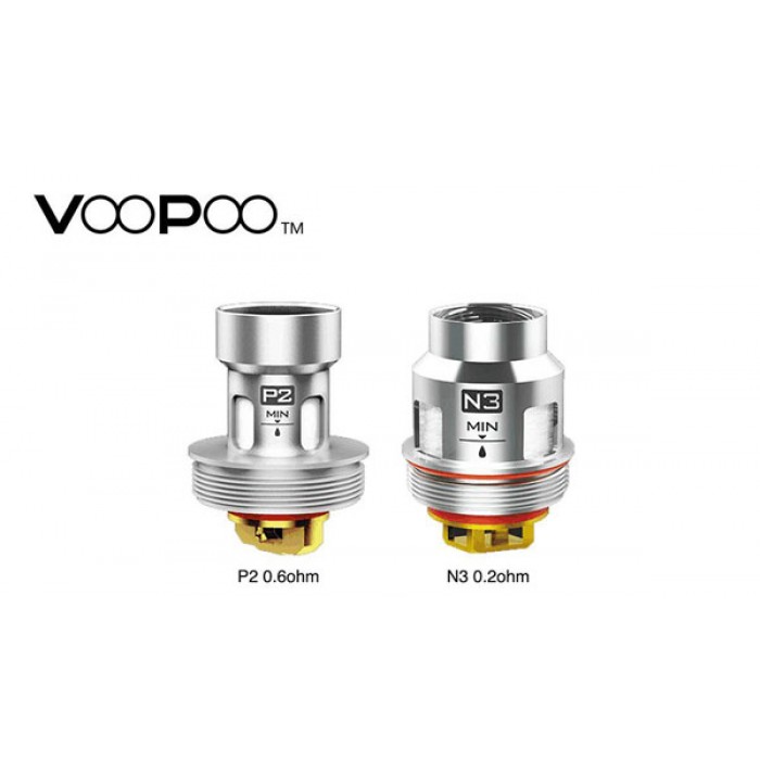 Uforce Tank Replacement Coils by Voopoo (5-Pcs Per Pack)