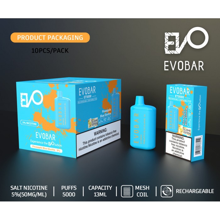 EVO Bar ET5000 Disposable [Slushie Edition] by EVO (Box of 10)