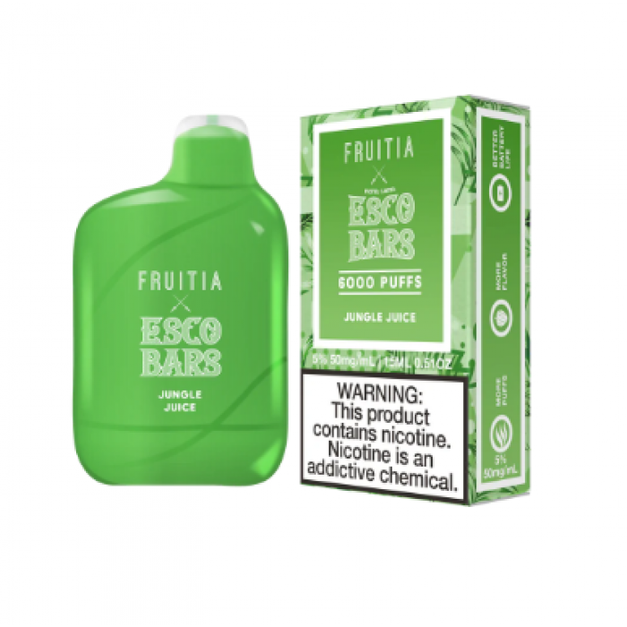 Fruitia X Esco Bar Disposable 6000 puff (Box of 10)