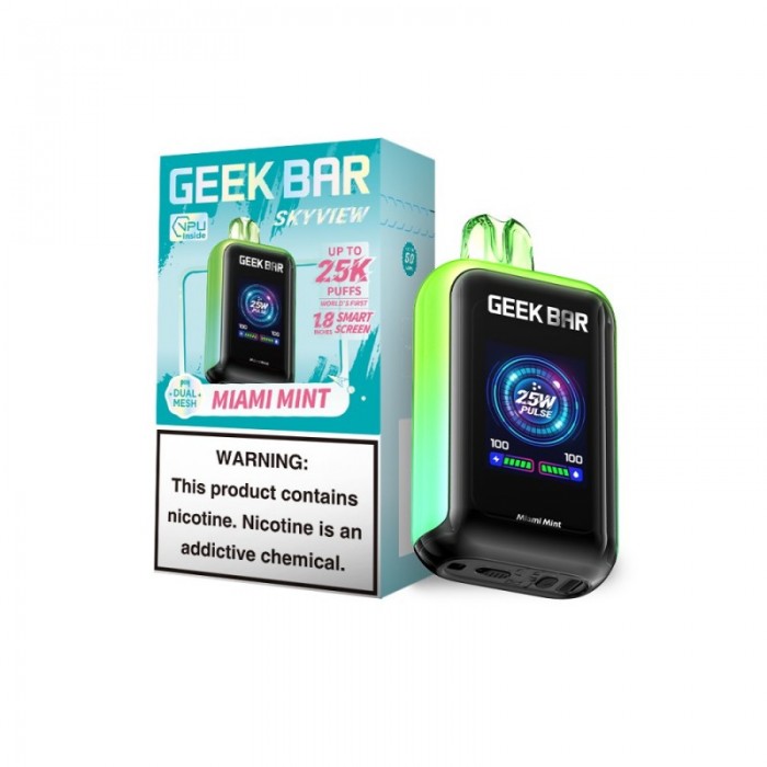 Geek Bar SKYVIEW 25000 Puffs Disposable (Box of 5)