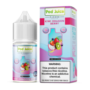 Pod Juice PJ5000 Series Tobacco Free Nicotine Salt E-Liquid (30 mL)