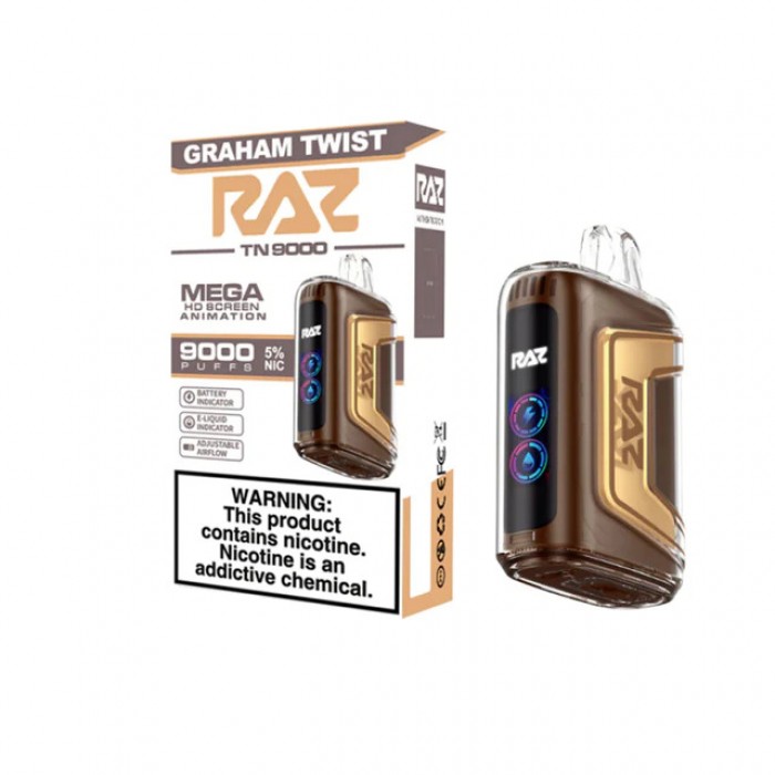 RAZ TN9000 Disposable Vape 9000 Puffs (Box of 5)