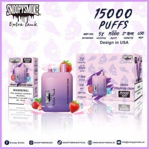 SnoopySmoke Extra Tank 15000 Puffs Disposable (Box of 10)