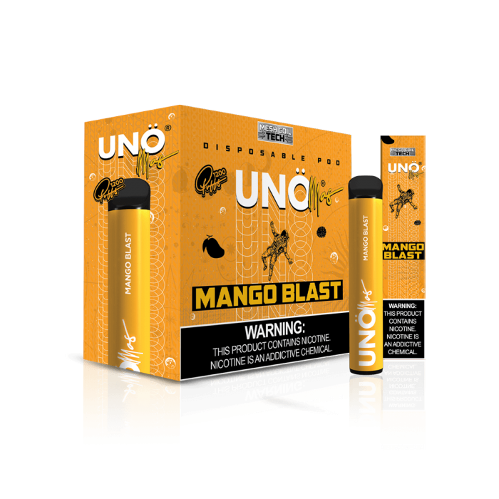  UNO Mas Disposables (Box of 10)