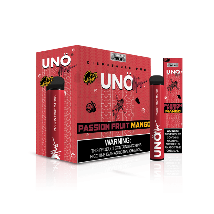  UNO Mas Disposables (Box of 10)