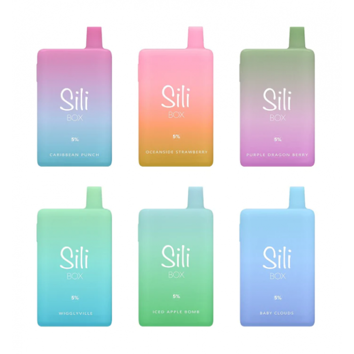 Sili Box Disposables 6000 puffs (Box of 5)