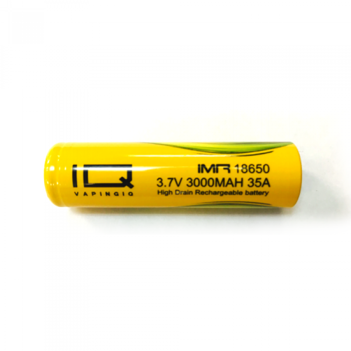 IMR 18650 3.7V 3000MAH 35A Vaping IQ 